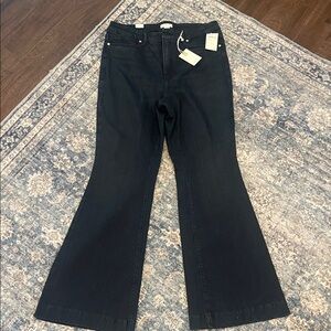 Good American brand new Flare trouser style Jeans